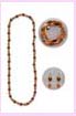 fashion jewelry wholesale from china - Fashion bead neclace and earring set fashion accessories