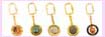 wholesale gift from china manufatrurer -assorted desing in gold color keychain