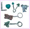 fun giftware promotiona items - keychains available in various shapes colors and sizes