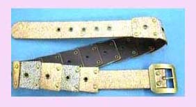 china products wholesale fashion belt - fashion design imported glitter belt