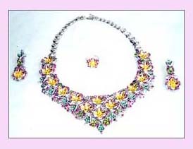 china wholesale costume jewelry - Desiger fashion earrings, necklace, and finger ring fashion accessories